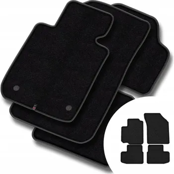 autokoberec Velurové autokoberce Motos 4 ks