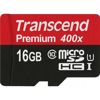 Paměťová karta Paměťová karta SDHC Transcend 16 GB