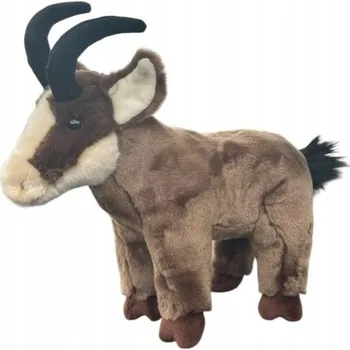 plyšák Plyšová Hračka Koza Hnědá Kozica Kozlík DUBI - 24 cm