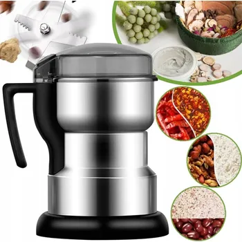 Kuchyňský mlýnek SILNÝ ELEKTRICKÝ MLÝNEK NA KÁVU, KOŘENÍ, OŘECHY A SEMÍNKA