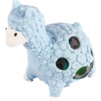 Hračka pro nejmenší Lama Alpaka Mačkací Hračka Antistresová Různé