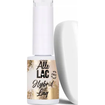 Přípravek na nehty Hybridní lak na nehty ALLELAC 5g Ice Candy Collection Bílý Č.10
