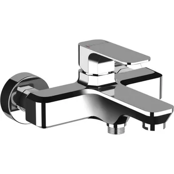 Vodovodní baterie Nástěnná vanová baterie Sapho Spy stříbrná