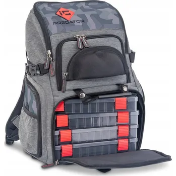 IP kamera IRON CLAW Batoh na přívlač se 4 krabičkami BACK PACKER II