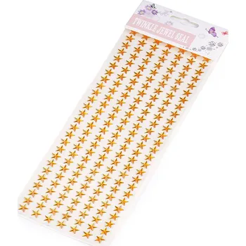 Samolepicí hvězdy na lepicím proužku Ø10 mm