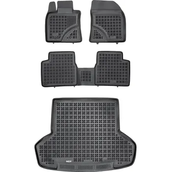 autokoberec Gumová sada autokoberců a rohož Toyota Avensis III 2009-2018 Kombi s prolisy