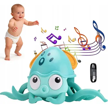 UTÍKAJÍCÍ LEZOUCÍ CHOBOTNICE INTERAKTIVNÍ HRAČKA PRO DĚTI K LEZENÍ