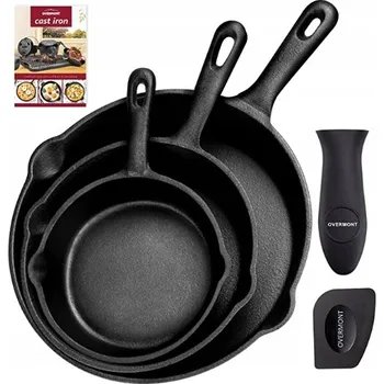 Pánev Tradiční pánev Overmont 24 cm litinová