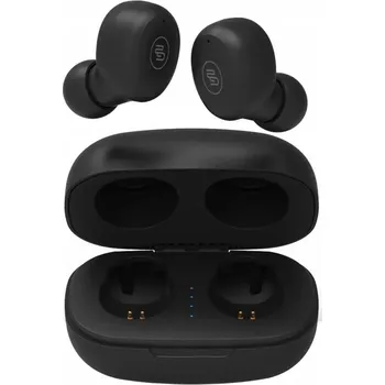 Sluchátka Bezdrátová sluchátka do uší černá TWS GoGEN TWSCREWB02