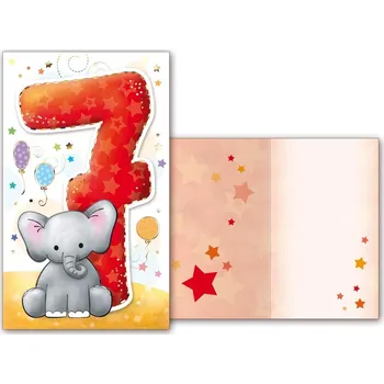 MFP mM33-097T přání k 7. narozeninám 