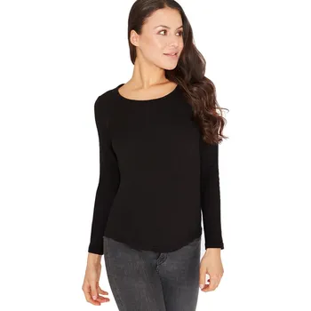 Dámské tričko TopMode Tričko s dlouhým rukávem z konopí 716910