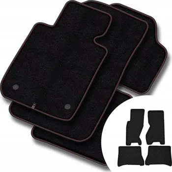 autokoberec Velurové autokoberce Motos 4 ks