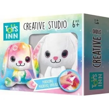 plyšák Stnux Kreativní sada Creative Studio králík plyšová hračka pro vybarvování