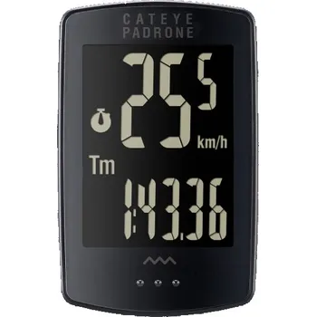 Tachometr Cyklopočítač CatEye Padrone PA100W + OF100, černá-stealth