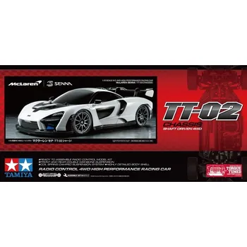 RC model auta RC model auta Tamiya 58711 TT02 McLaren Senna 1:10 KIT