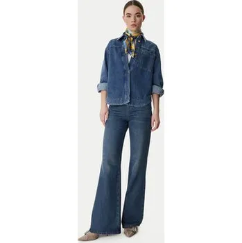 Dámské džíny Marella Jeansy 2613181014 Tmavomodrá Wide Leg 40