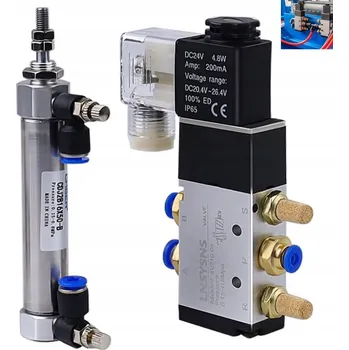 Ventil ELEKTROMAGNETICKÝ VENTIL 1/4" DC 24V 2/2 CESTNÝ HLINÍKOVÉ TĚLO