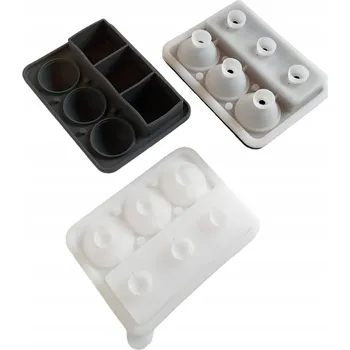 Tvořítko na led Silikonové formičky na ledové kostky, 2 ks