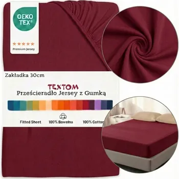 Prostěradlo Prostěradlo s gumičkou Textom bavlna 200 x 160 cm