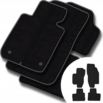 autokoberec Velurové autokoberce Motos 4 ks