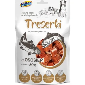 Pamlsek pro psa Hilton Meat Dog pamlsky s lososem 80g