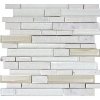 Obklad Mozaika WzorcowniaStudio 30 x 29,2 cm bílá