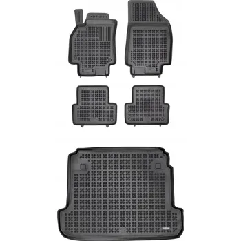 autokoberec Gumová sada autokoberců a rohož do kufru Renault Fluence 2009-2016 Sedan