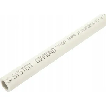 Vodovodní potrubí Trubka trubka Diamond PPR-trubka-jedn-25*4.2 25x4,2 mm