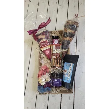 Dárkový potravinový koš Dárková krabička TOP Mlsky