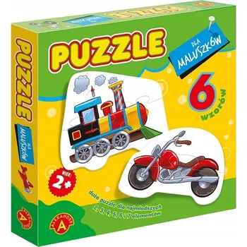 Puzzle Puzzle Alexander 27 dílků Puzzle pro nejmenší - lokomotiva