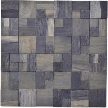 Obklad Mozaika WzorcowniaStudio 30 x 30 cm, odstíny šedé a stříbrné