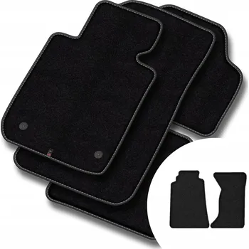 autokoberec Velurové autokoberce Motos 2 ks