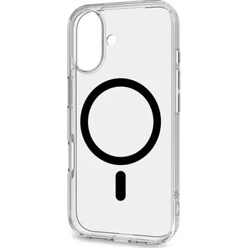 Pouzdro na mobilní telefon Kryt na mobil Celly GELSKIN Mag na Apple iPhone 17 - černý/průhledný
