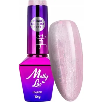 Přípravek na nehty Hybridní lak MollyLac Spark French 10g Č. 705