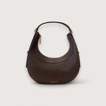 Kabelka COCCINELLE WHISPER KOŽENÁ MINI BAG NOIR SS26