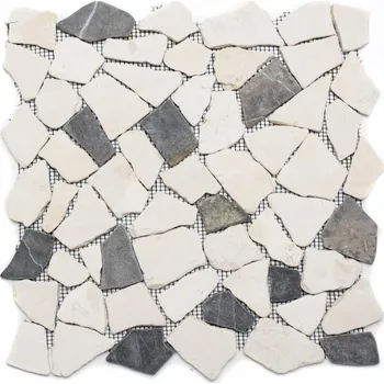 Obklad Mozaika WzorcowniaStudio 30,5 x 30,5 cm – odstíny hnědé a béžové