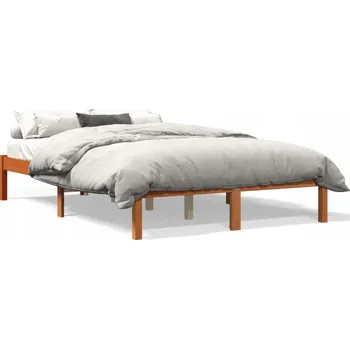 Postel Jednolůžková dřevěná postel VidaXL 60x120 cm, vícebarevná