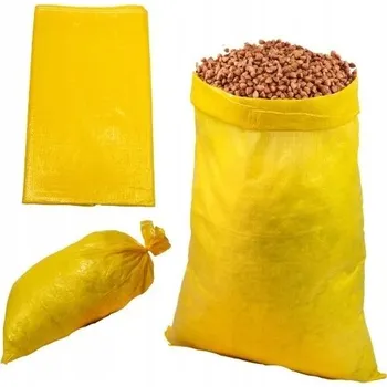 Pytle na odpadky Pytle na obilí 65x105 cm 50 kg žluté 100 ks AK TRADEPACK
