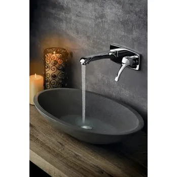 Vodovodní baterie Umyvadlová baterie pod omítku Sapho DREAMART stříbrná