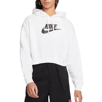 Dámská mikina Mikina Nike Club Fleece Cropped hoody women dq5850-100 Velikost L