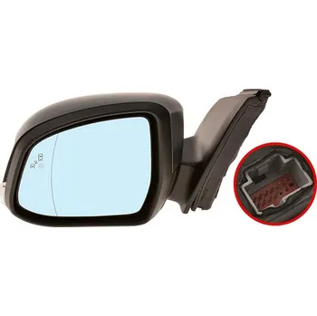 Autodíl ACI zrcátko pro FORD Focus 11- s blikačem, světlem pro nástup a kontrolou mrtvého úhlu pr