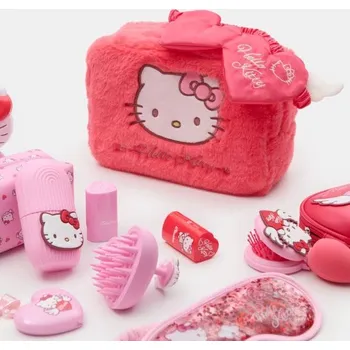 Kosmetická taška Sinsay - Kosmetická taška Hello Kitty - sytě růžová - 492GW-42X - 492GW-42X-ONE
