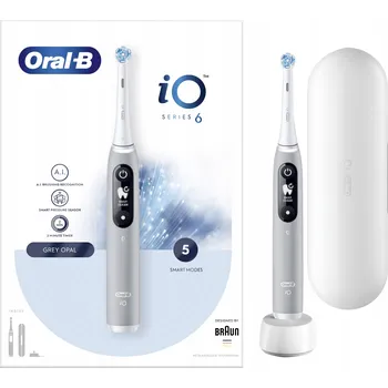 Elektrický zubní kartáček Oral-B iO Series 6 Grey Opal Elektrický zubní kartáček