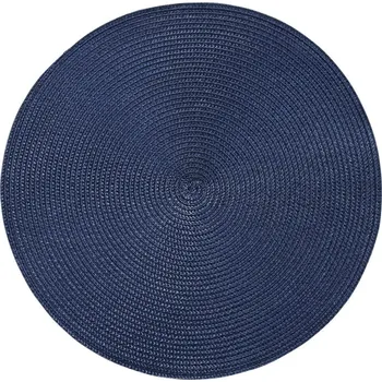 prostírání Butlers AMBIENTE Prostírání kulaté 38 cm - tm. modrá