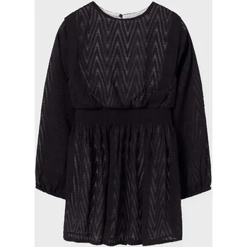 Dívčí šaty Dívčí šaty Mayoral 7977.8A.Junior.9BYH černá 99X, vel. 157