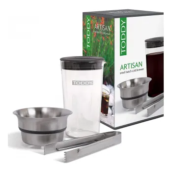 Příprava kávy Toddy Artisan Cold Brewer - malý set