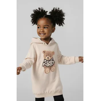 Dětská móda Dívčí šaty Mayoral 4928.6B.Mini.9BYA béžová 12X, vel. 110