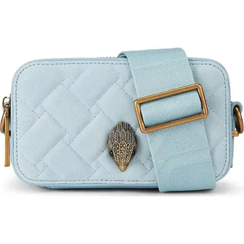 Kabelka Semišová kabelka Kurt Geiger London Kensington 5389182209 modrá 05X, vel. ONE SIZE