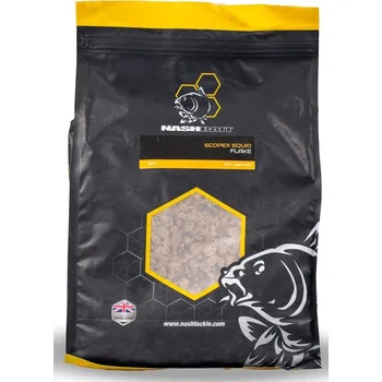 Boilies Nash Drcené Boilies Flake Scopex Squid 1kg