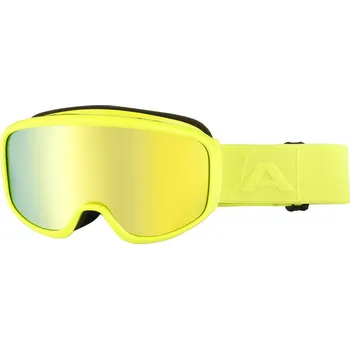 Dětské lyžařské brýle ALPINE PRO LOSSE velikost UNI neon safety yellow